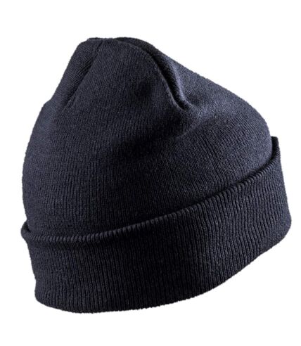 Result Genuine Recycled Unisex Adult Double Knit Beanie (Navy) - UTBC4898