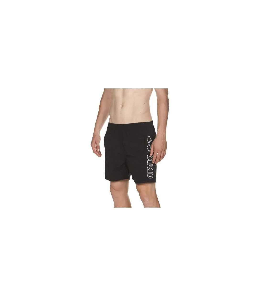 Short De Bain Motif/style Baies Homme Noir Blanc Arena-2