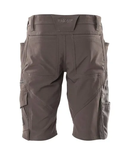 Mens Accelerate Work Shorts Dark Anthracite Mascot