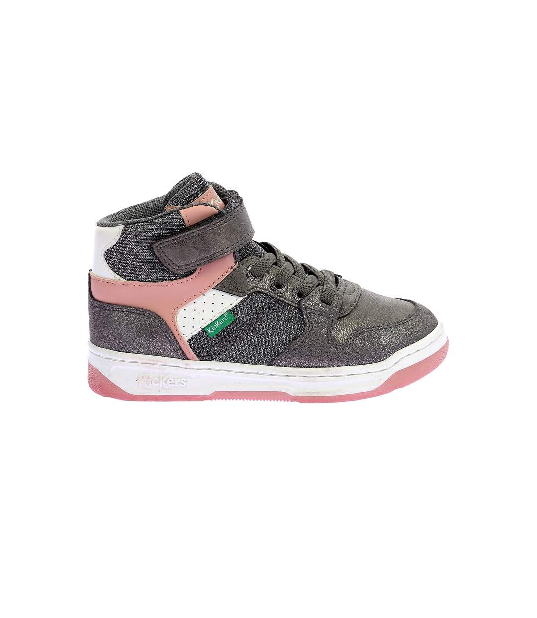 Basket Montante Cuir Enfant Kickers Kickado