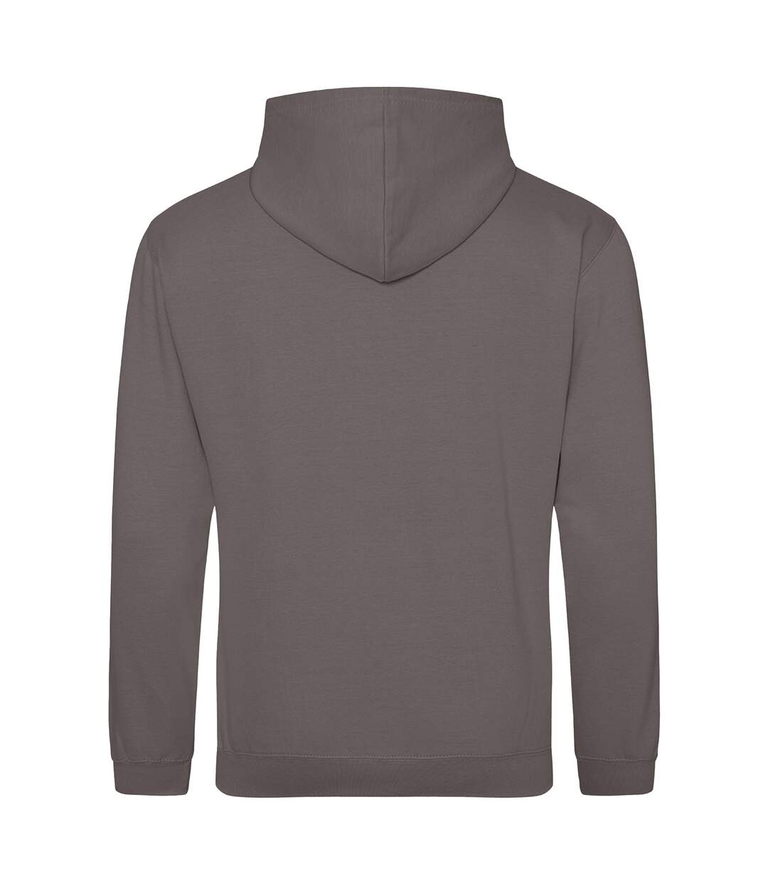 Sweat à capuche college adulte gris foncé Awdis