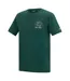 T-shirt Motif/style Lever Du Soleil Cline Homme Vert Regatta-3