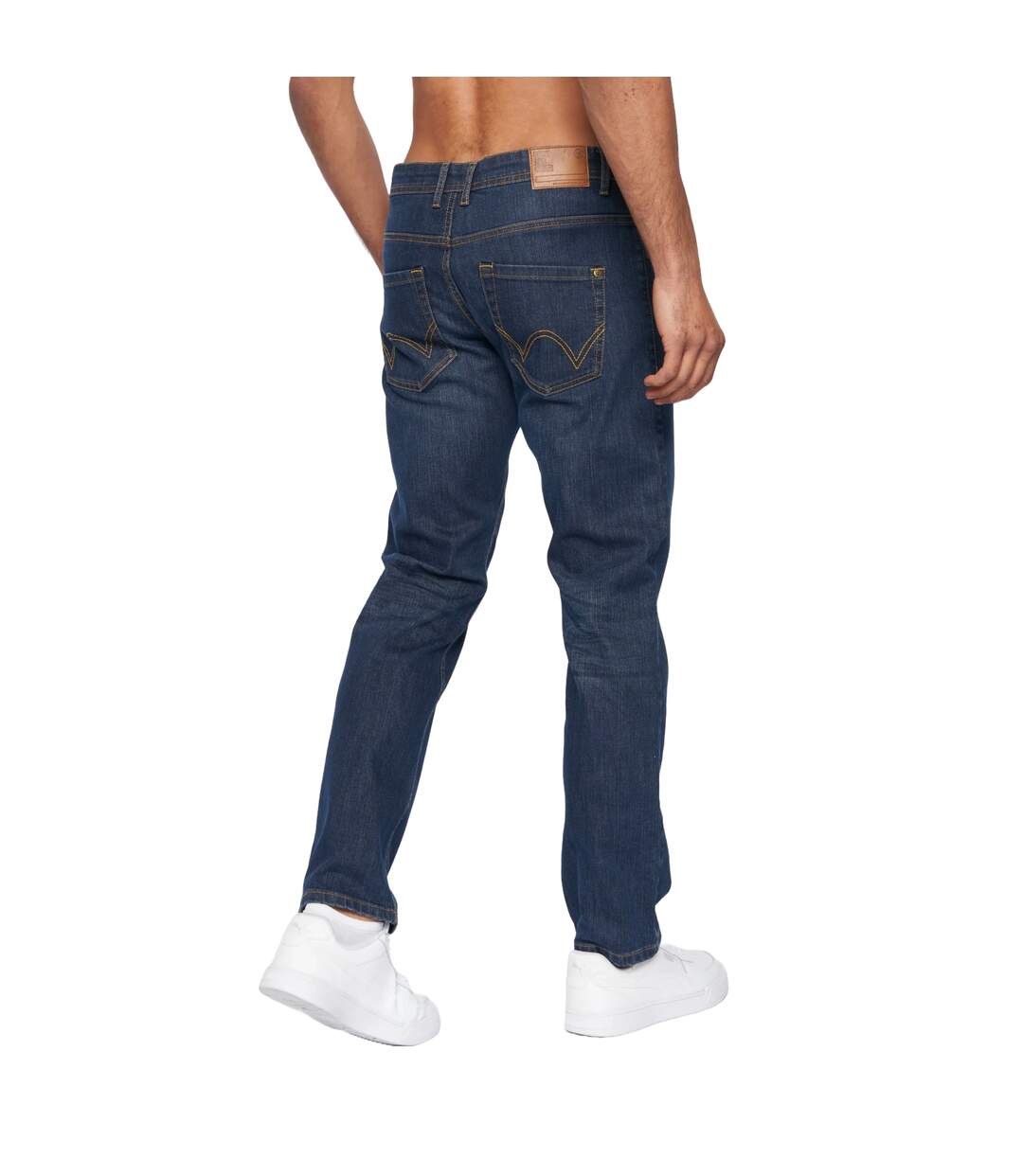 Jean hydras homme bleu foncé délavé Duck and Cover