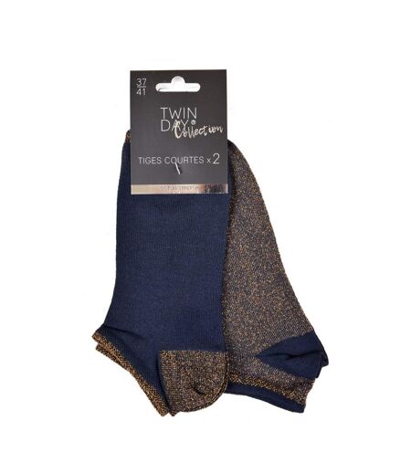 Chaussettes Courtes femme TWINDAY Qualité et Confort-Assortiment modèles photos selon arrivages- - Pack de 4