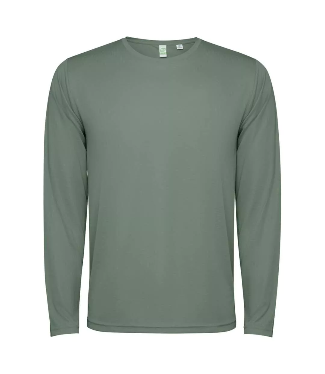 T-shirt Manches Longues Estoril Adulte Vert Laurier Roly-1