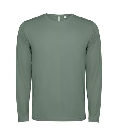 T-shirt Manches Longues Estoril Adulte Vert Laurier Roly