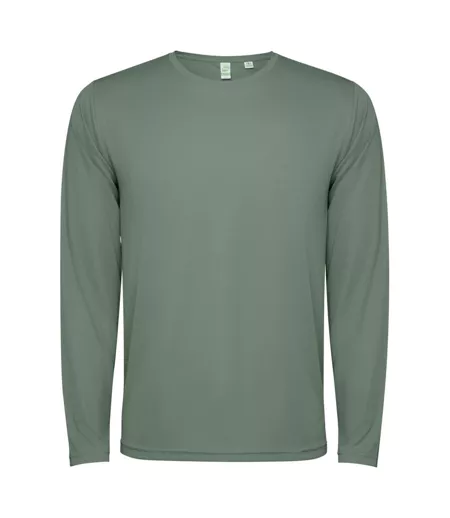 T-shirt Manches Longues Estoril Adulte Vert Laurier Roly