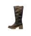 Bottes marron foncé femme relife jirlotte-1