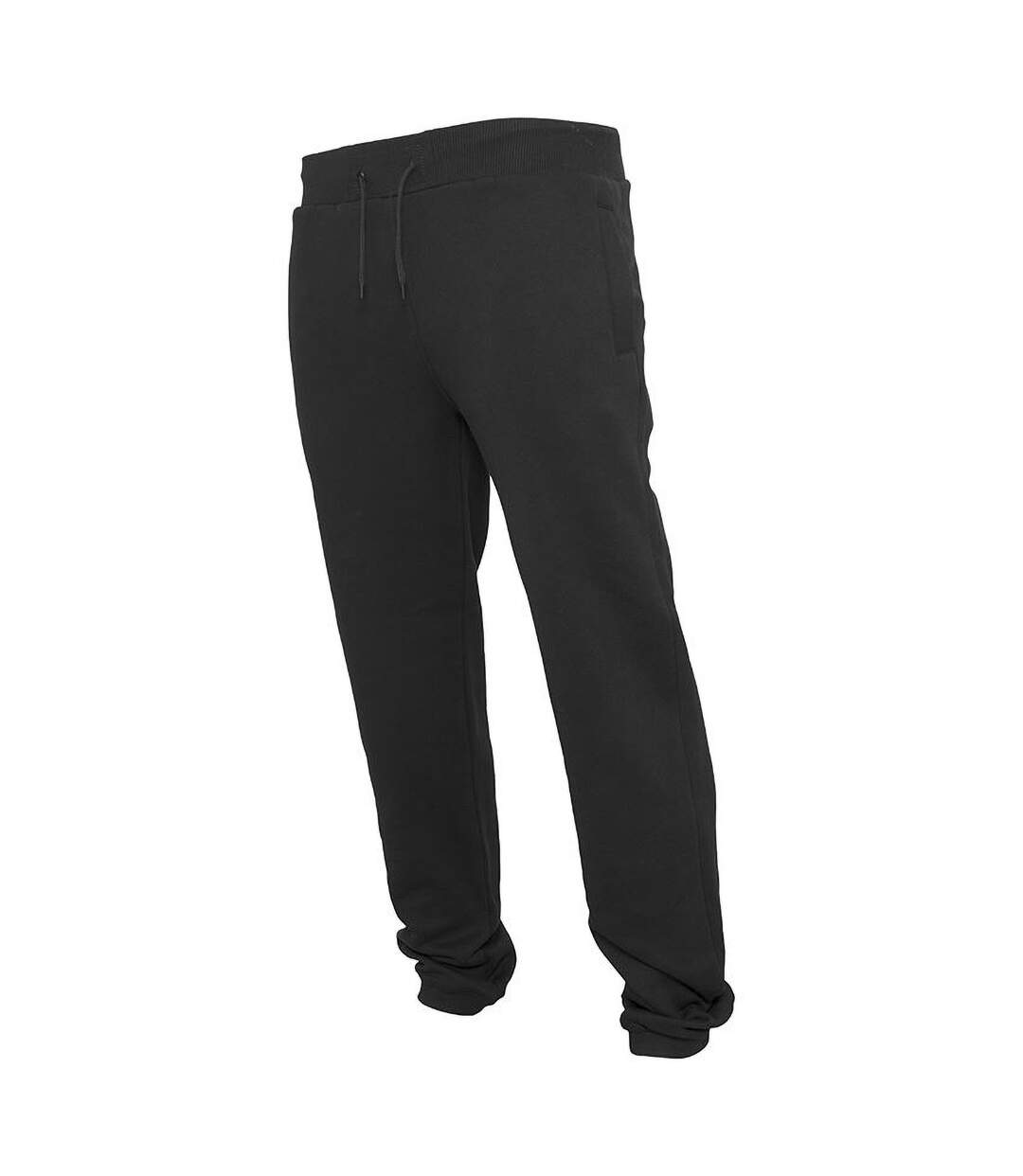 Build Your Brand Mens Heavy Sweatpants (Black) - UTRW5678