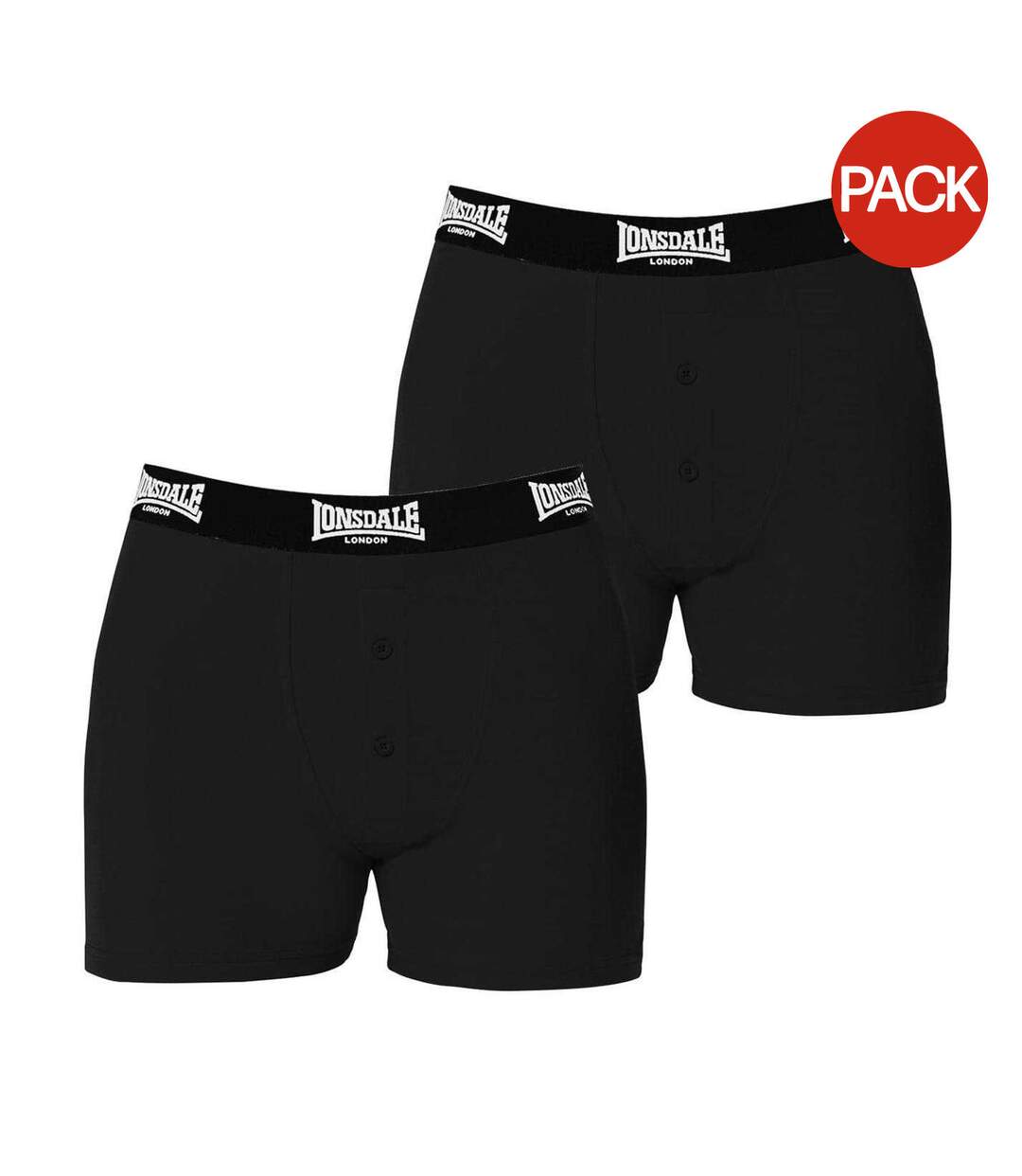 Boxers Homme Noir Lonsdale-2
