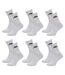 Chaussettes homme KAPPA Modèle Tennis -Assortiment modèles photos selon arrivages- Pack de 6 Paires Tennis Grises