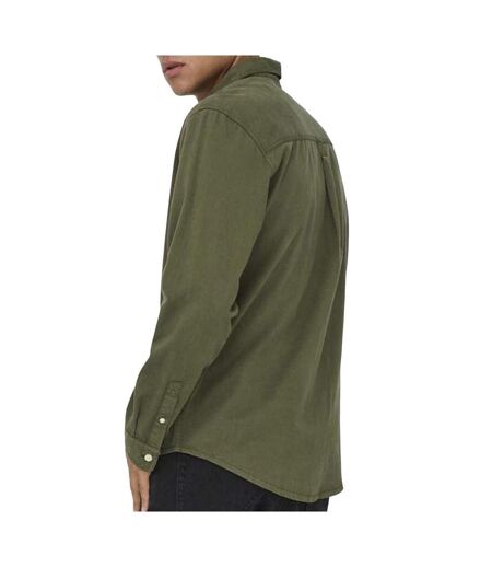 Chemise kaki homme only & sons sotto