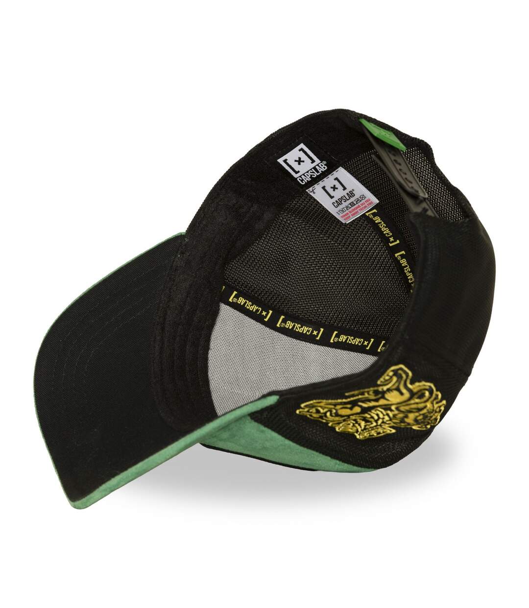 Casquette trucker en suédine avec filet et patch Reggae Legend Capslab-5