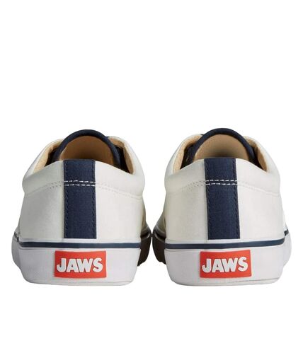 Sperry Mens Striper II CVO Jaws Rawhide Laces Sneakers (White) - UTFS9955
