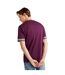 Mens supporters t-shirt potent purple/white Umbro