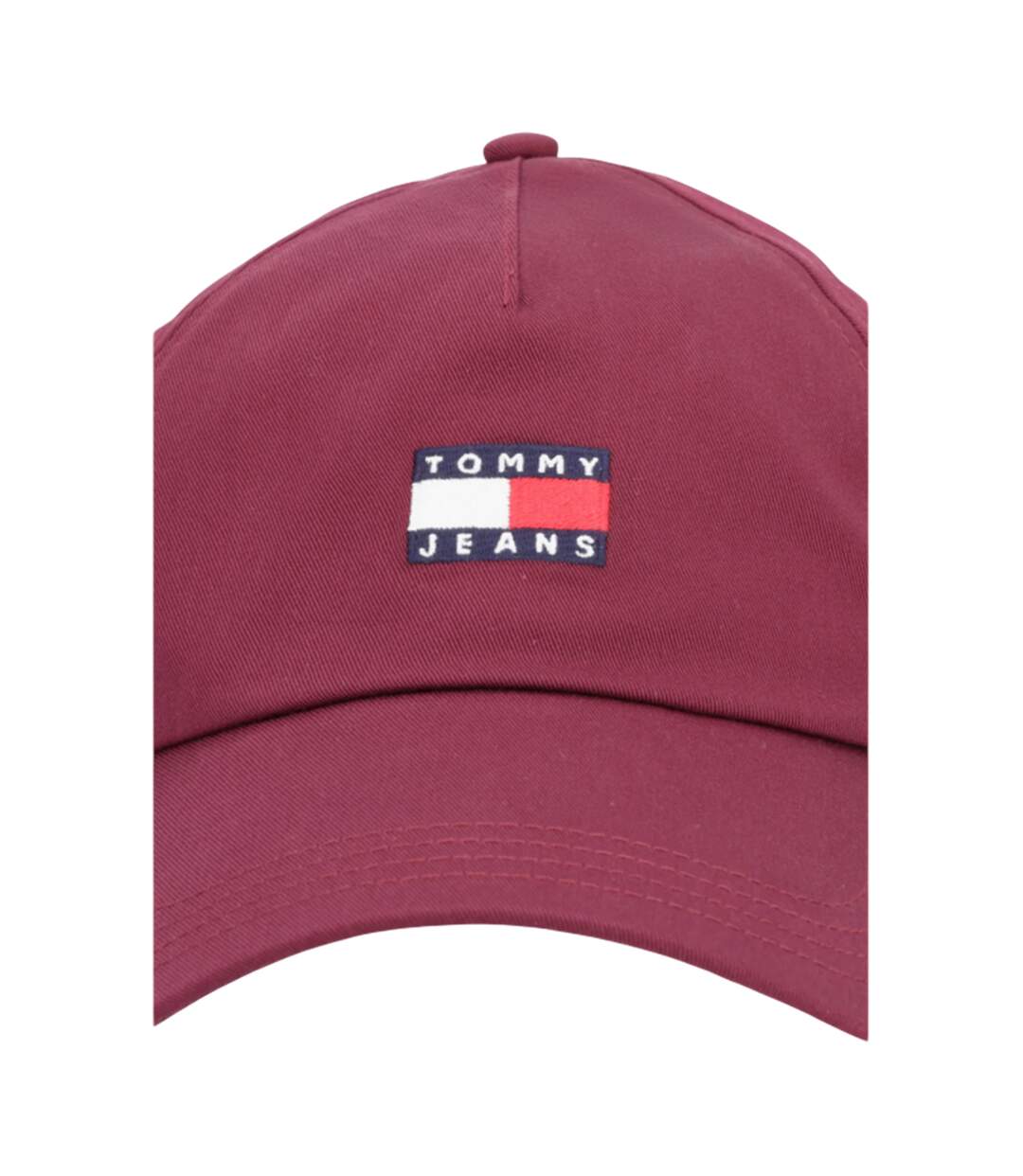 Casquette De Baseball Motif/style Logo Brodé Homme Bordeaux Tommy Jeans-3