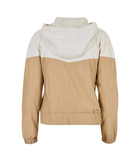 Coupe-vent Arrow Femme Sable Blanc Beige Urban Classics