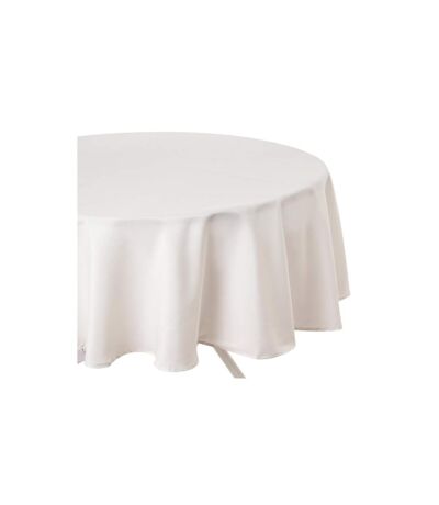 Nappe Antitache Ronde 180cm Ivoire