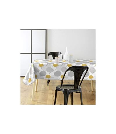 Nappe Toile Cirée Disco 140x240cm Jaune