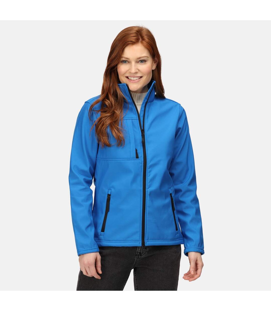 Regatta Professional Womens/Ladies Octagon II Waterproof Softshell Jacket (Oxford Blue/Black) - UTRG2163-2