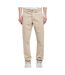 Pantalon chino beige homme teddy smith pallas-1