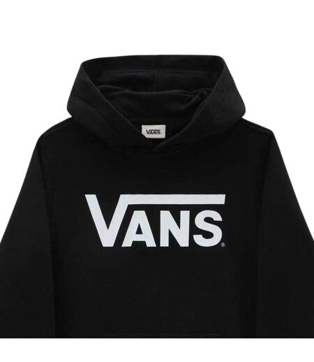 Teen Classic Logo Hooded Hoodie Black Vans
