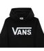 Teen Classic Logo Hooded Hoodie Black Vans-3