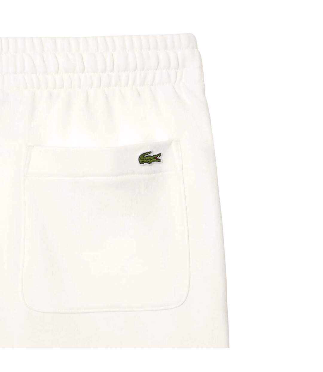 Womens/ladies Straight Leg Jogging Bottoms Cream Lacoste-2