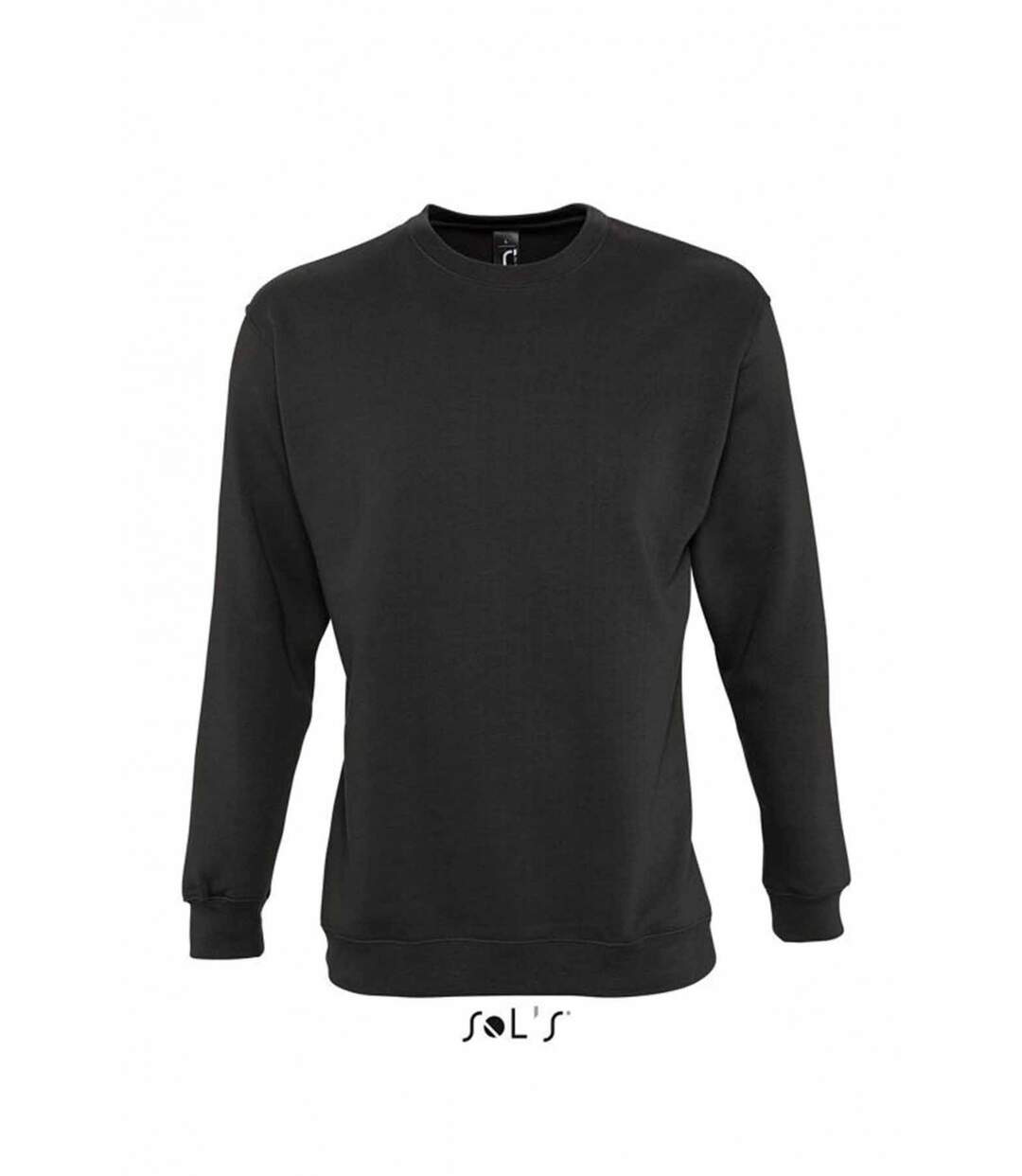 Sweat shirt classique unisexe - 13250 - gris anthracite-2