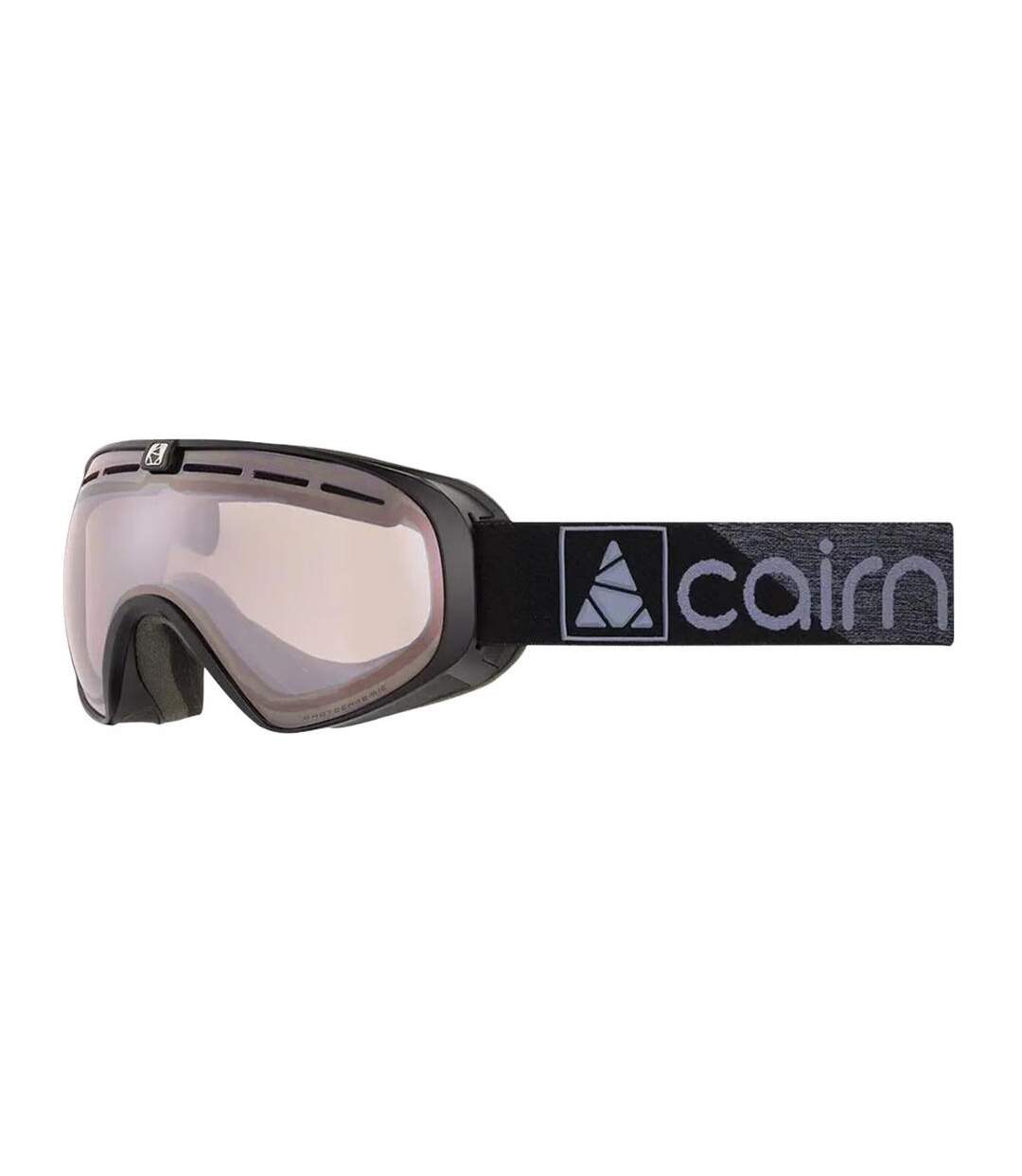 Masque de ski noir mixte cairn spot evolight-1