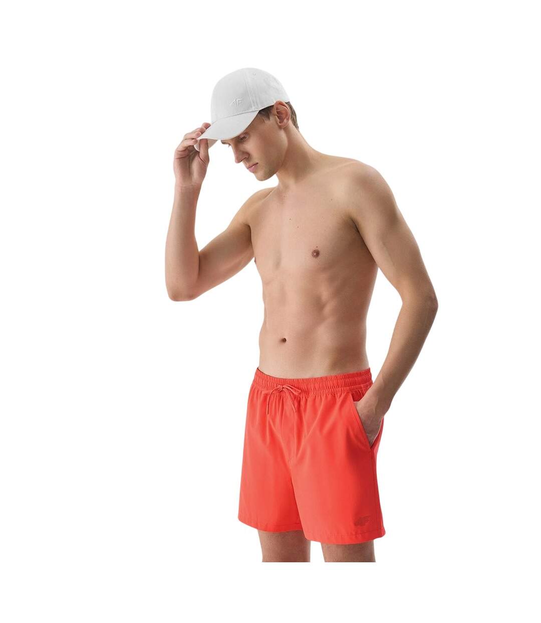Short De Bain M085 Homme Orange 4F-4