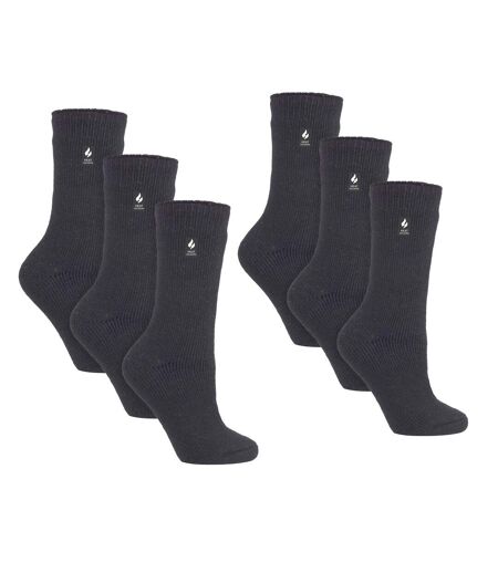 Heat Holders - 6 paires de chaussettes thermiques d'hiver épaisses pour dames