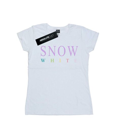 Disney Princess Womens/Ladies Snow White Graphic Cotton T-Shirt (White)