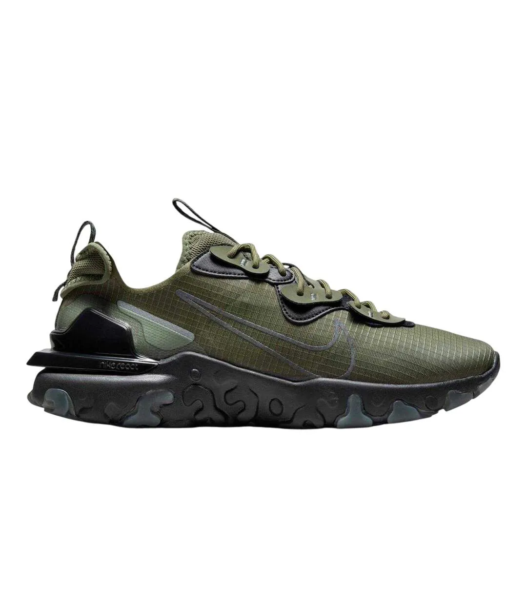 Baskets Motif/style Superposé Vision Homme Kaki Noir Nike-1