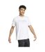T-shirt Style Linéaire Tech Homme Blanc Adidas-1