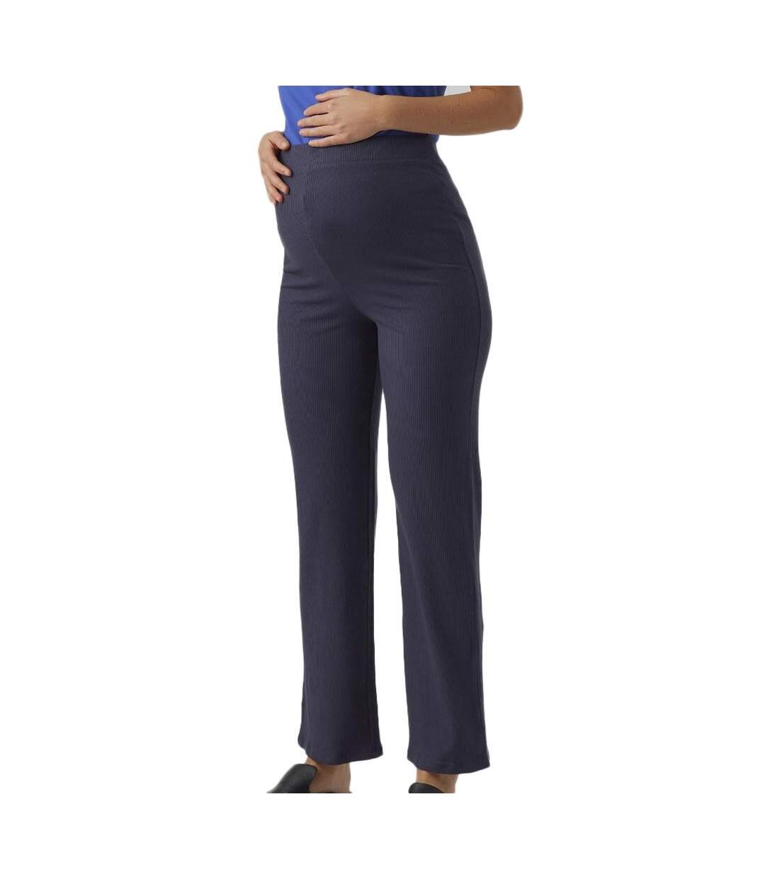 Pantalon de Grossesse Marine Femme Mamalicious Rosina Relaxed - L-1