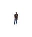T-shirt Mapped Homme Noir Kings Will Dream-1