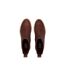 Womens/ladies charlie leather boots chestnut Toms