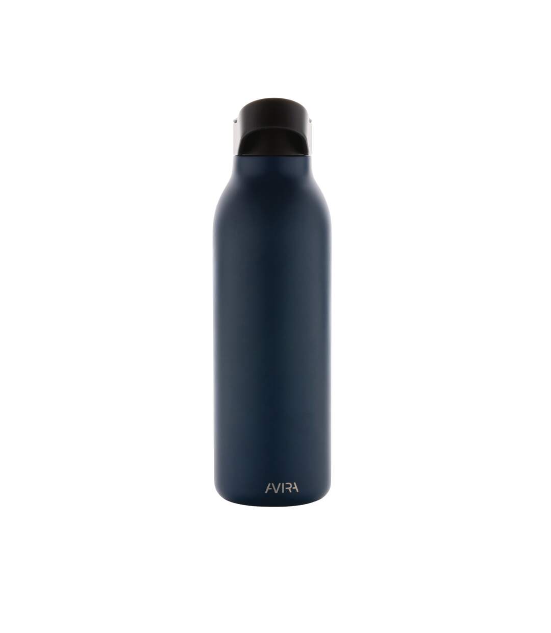 Ara flip top recycled stainless steel 500ml water bottle one size navy Avira-3