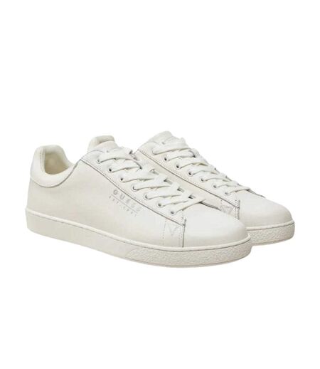 Baskets Motif/style Logo Homme Blanc Guess