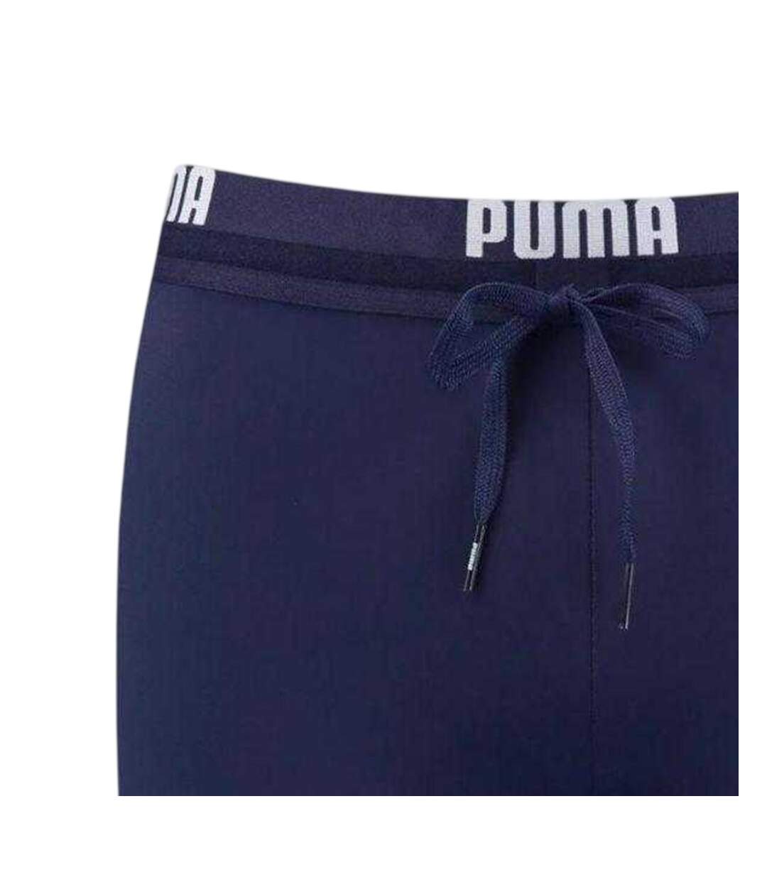 Short De Bain Motif/style Logo Répété Homme Bleu Marine Foncé Puma-3