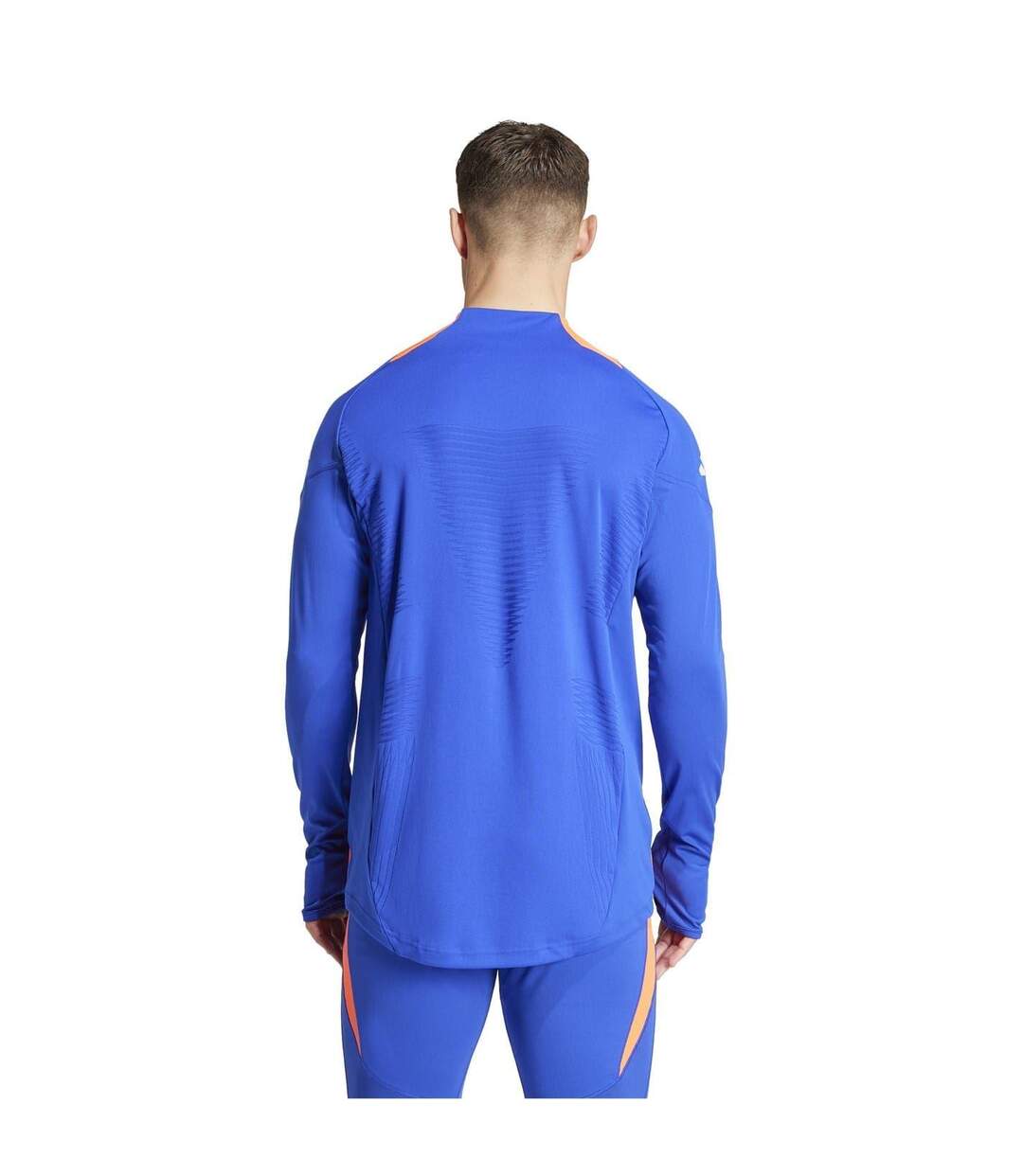 T-shirt Entraînement Trio Homme Bleu Adidas-3