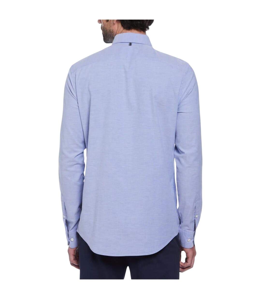 Chemise Manches Longues Sticker Pete Homme Bleu Original Penguin-2