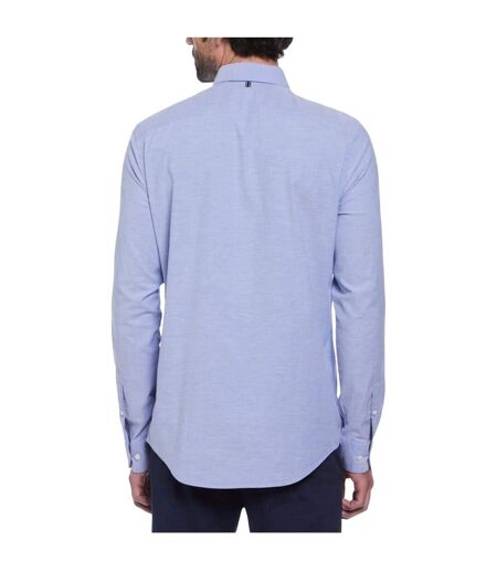 Chemise Manches Longues Sticker Pete Homme Bleu Original Penguin