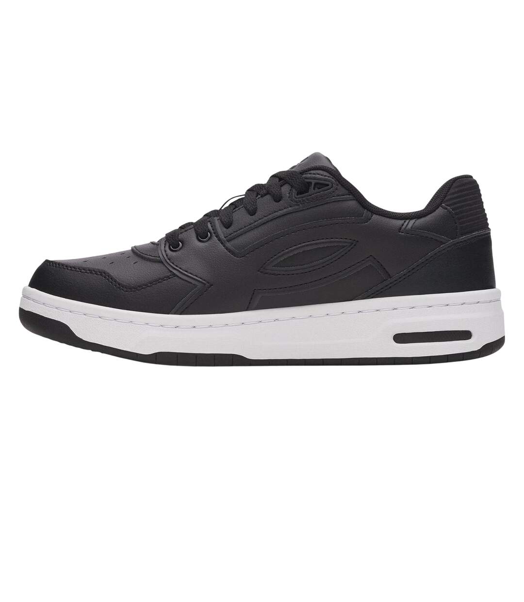 Mens Low Cut Trainers Black White Under Armour-2