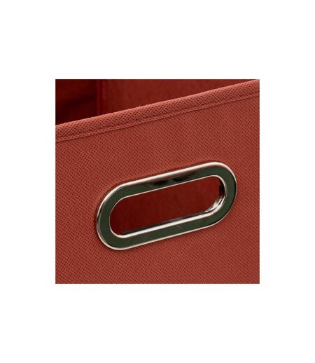 Boîte de Rangement Pliable Premium 31x31cm Terracotta