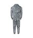 Womens/ladies Fashion Jafari Jogger Jumpsuit White Blue Black Inoa-2