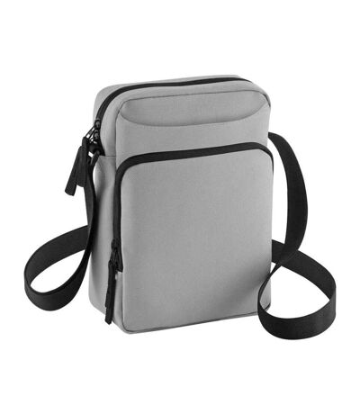 Crossbody bag one size light grey Bagbase