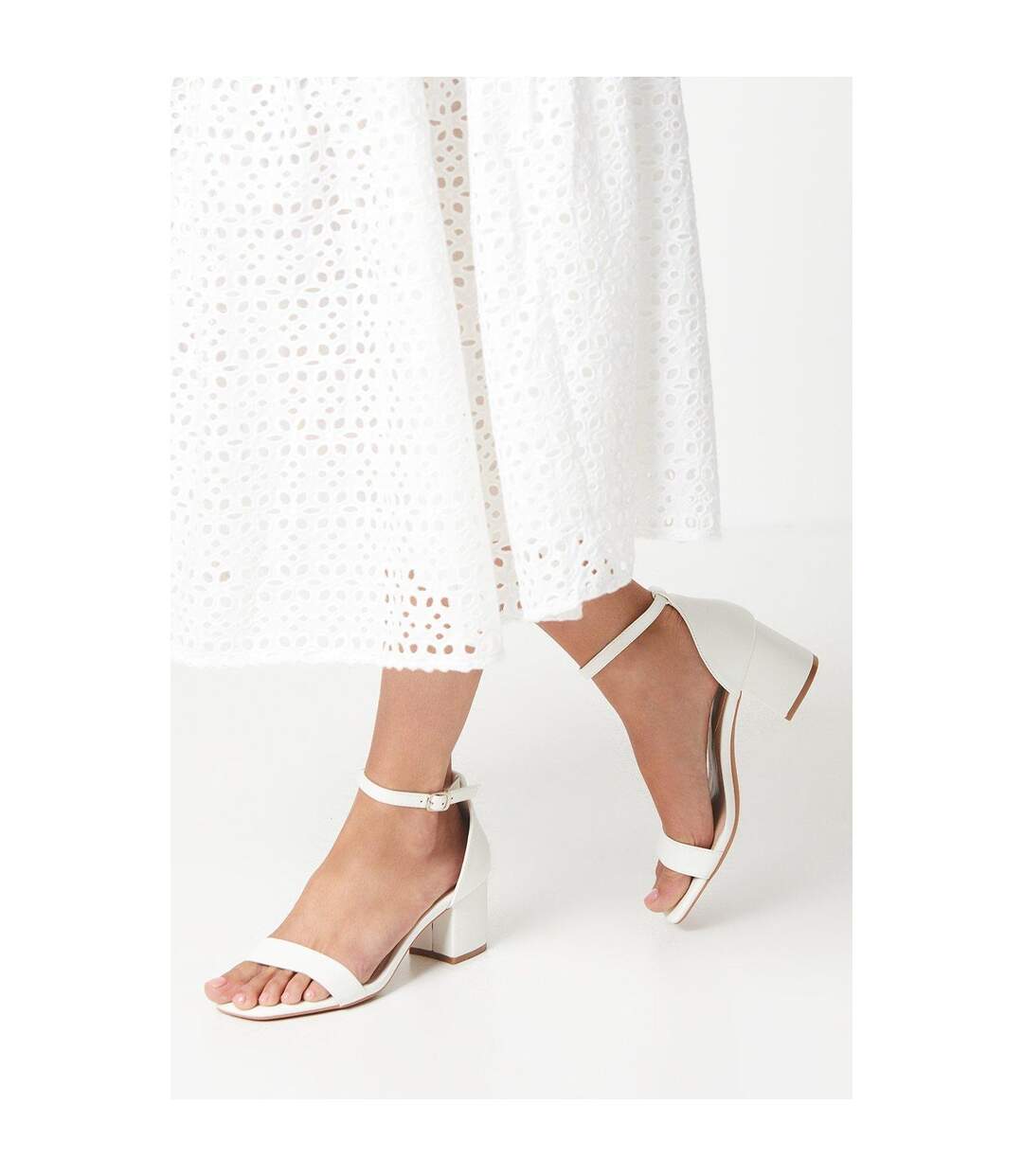 Sandales sammy femme blanc Dorothy Perkins-1