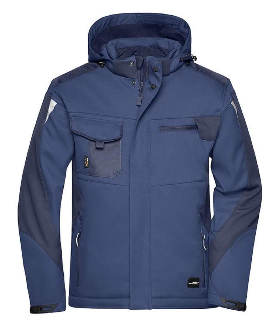 Veste hiver softshell Unisexe - JN824 - bleu marine-1